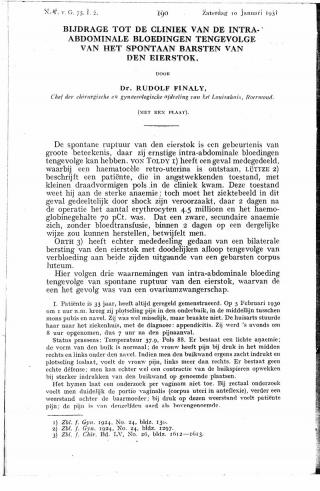 Eerste pagina van het artikel zoals het is gepubliceerd in het tijdschrift