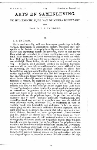 Eerste pagina van het artikel zoals het is gepubliceerd in het tijdschrift