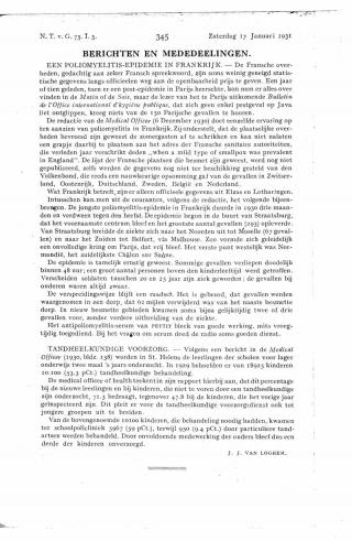 Eerste pagina van het artikel zoals het is gepubliceerd in het tijdschrift