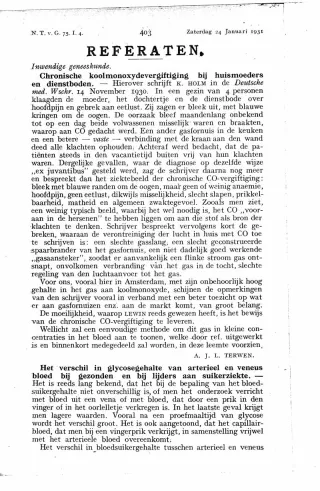Eerste pagina van het artikel zoals het is gepubliceerd in het tijdschrift