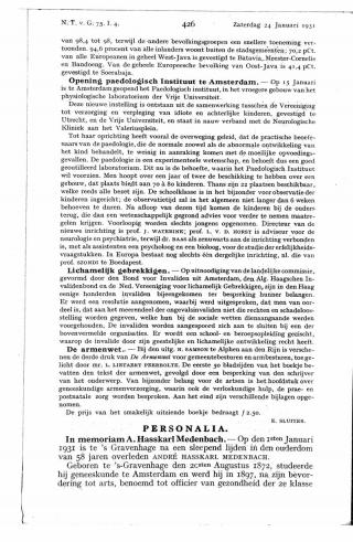 Eerste pagina van het artikel zoals het is gepubliceerd in het tijdschrift