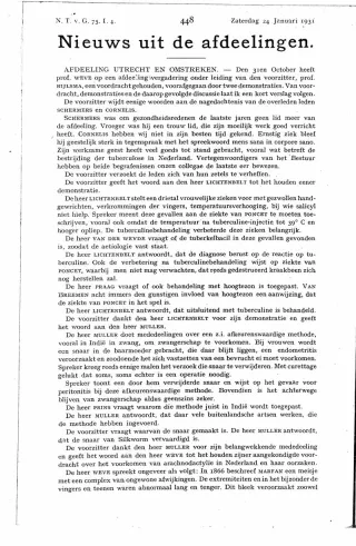 Eerste pagina van het artikel zoals het is gepubliceerd in het tijdschrift