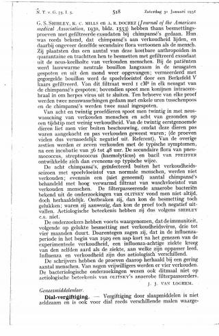 Eerste pagina van het artikel zoals het is gepubliceerd in het tijdschrift