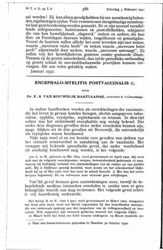 Eerste pagina van het artikel zoals het is gepubliceerd in het tijdschrift