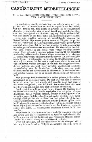 Eerste pagina van het artikel zoals het is gepubliceerd in het tijdschrift