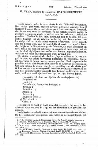 Eerste pagina van het artikel zoals het is gepubliceerd in het tijdschrift