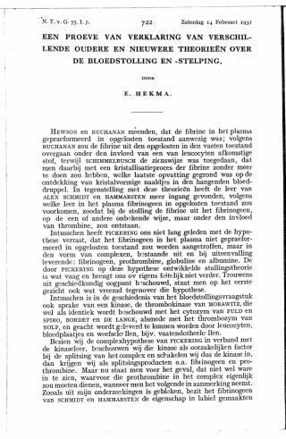 Eerste pagina van het artikel zoals het is gepubliceerd in het tijdschrift