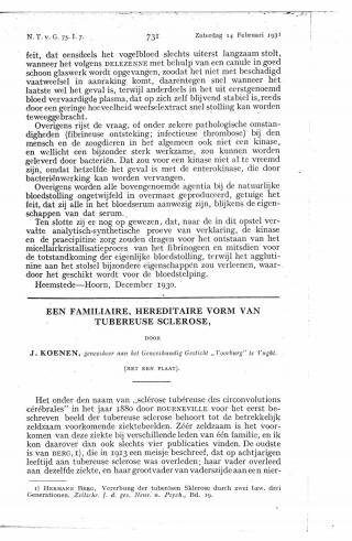 Eerste pagina van het artikel zoals het is gepubliceerd in het tijdschrift