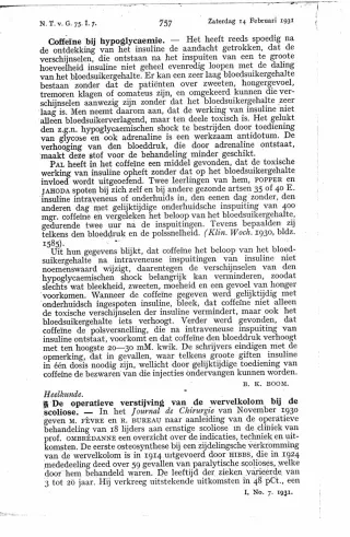 Eerste pagina van het artikel zoals het is gepubliceerd in het tijdschrift