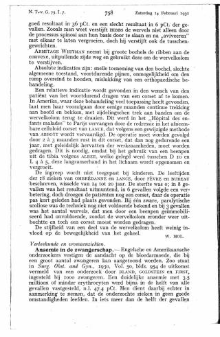 Eerste pagina van het artikel zoals het is gepubliceerd in het tijdschrift