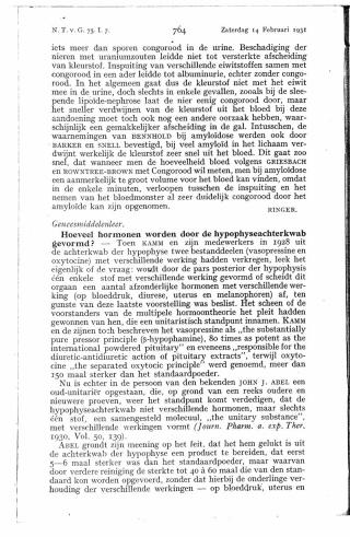 Eerste pagina van het artikel zoals het is gepubliceerd in het tijdschrift