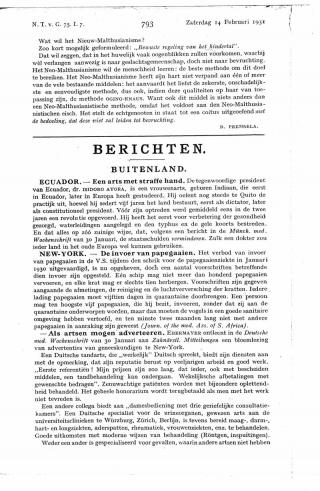 Eerste pagina van het artikel zoals het is gepubliceerd in het tijdschrift