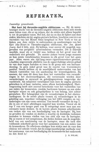 Eerste pagina van het artikel zoals het is gepubliceerd in het tijdschrift