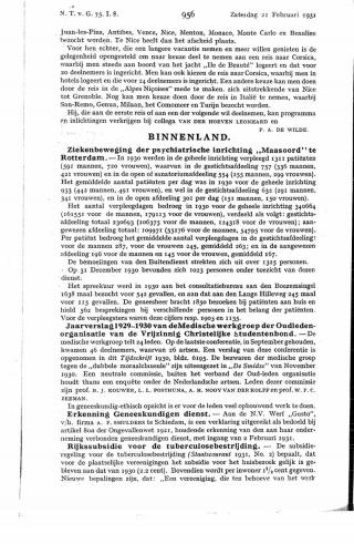 Eerste pagina van het artikel zoals het is gepubliceerd in het tijdschrift