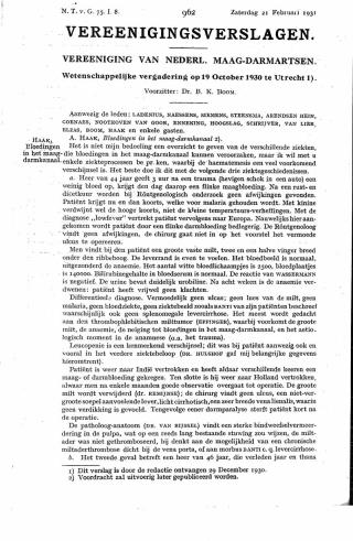 Eerste pagina van het artikel zoals het is gepubliceerd in het tijdschrift