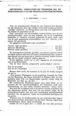 Eerste pagina van het artikel zoals het is gepubliceerd in het tijdschrift