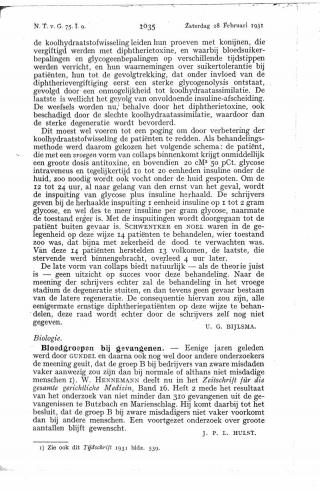 Eerste pagina van het artikel zoals het is gepubliceerd in het tijdschrift