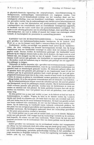 Eerste pagina van het artikel zoals het is gepubliceerd in het tijdschrift