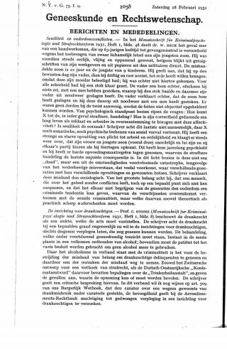 Eerste pagina van het artikel zoals het is gepubliceerd in het tijdschrift