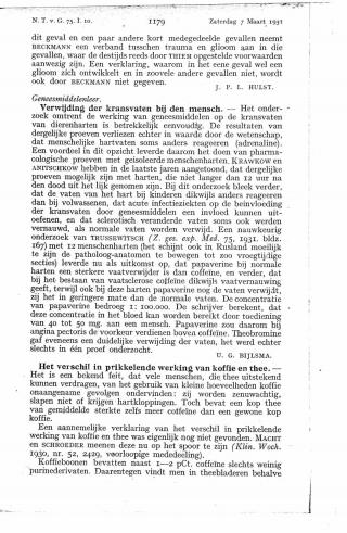 Eerste pagina van het artikel zoals het is gepubliceerd in het tijdschrift