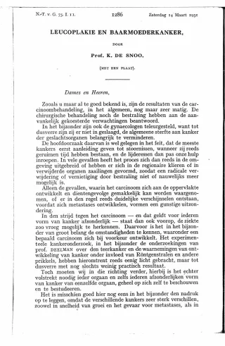 Eerste pagina van het artikel zoals het is gepubliceerd in het tijdschrift