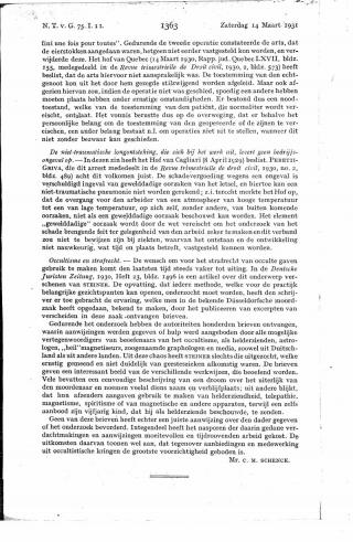 Eerste pagina van het artikel zoals het is gepubliceerd in het tijdschrift