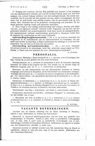 Eerste pagina van het artikel zoals het is gepubliceerd in het tijdschrift