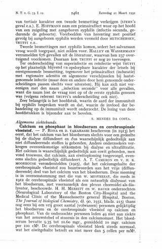 Eerste pagina van het artikel zoals het is gepubliceerd in het tijdschrift