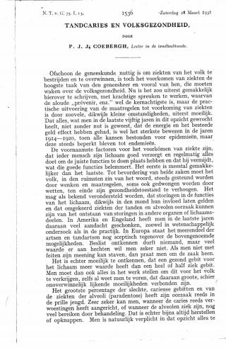 Eerste pagina van het artikel zoals het is gepubliceerd in het tijdschrift