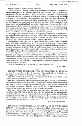 Eerste pagina van het artikel zoals het is gepubliceerd in het tijdschrift