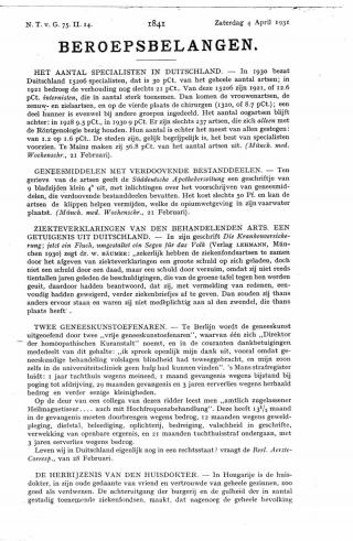 Eerste pagina van het artikel zoals het is gepubliceerd in het tijdschrift