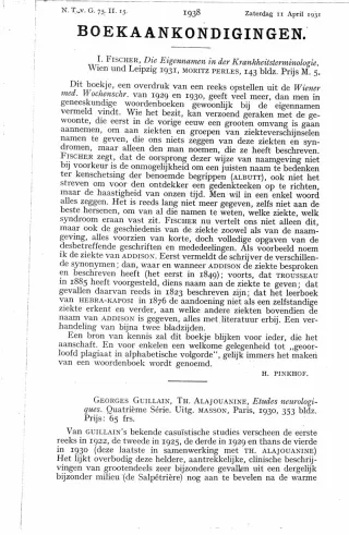 Eerste pagina van het artikel zoals het is gepubliceerd in het tijdschrift