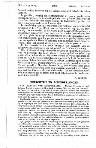 Eerste pagina van het artikel zoals het is gepubliceerd in het tijdschrift