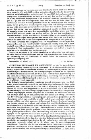 Eerste pagina van het artikel zoals het is gepubliceerd in het tijdschrift