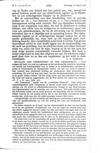 Eerste pagina van het artikel zoals het is gepubliceerd in het tijdschrift