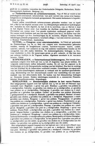 Eerste pagina van het artikel zoals het is gepubliceerd in het tijdschrift