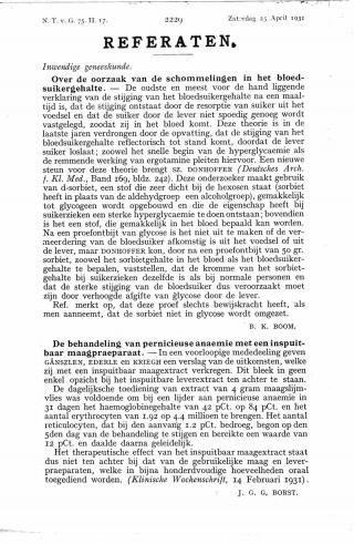 Eerste pagina van het artikel zoals het is gepubliceerd in het tijdschrift