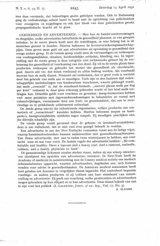 Eerste pagina van het artikel zoals het is gepubliceerd in het tijdschrift