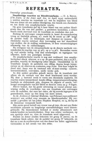 Eerste pagina van het artikel zoals het is gepubliceerd in het tijdschrift