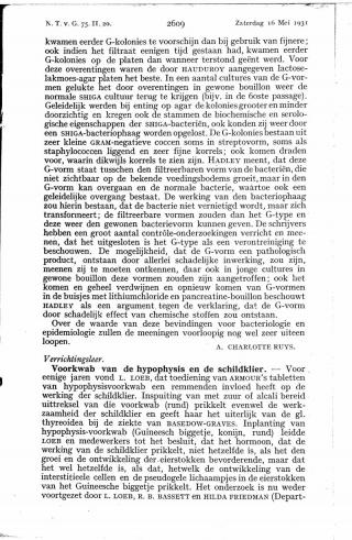 Eerste pagina van het artikel zoals het is gepubliceerd in het tijdschrift