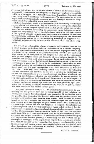 Eerste pagina van het artikel zoals het is gepubliceerd in het tijdschrift