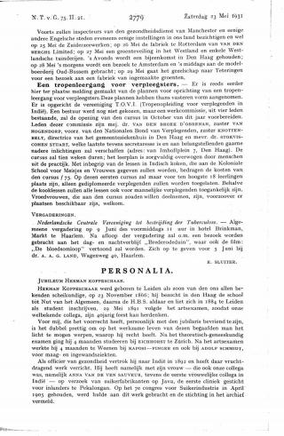 Eerste pagina van het artikel zoals het is gepubliceerd in het tijdschrift