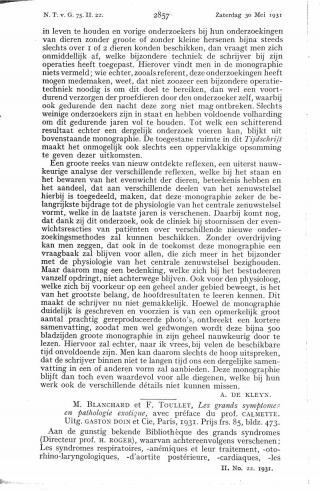 Eerste pagina van het artikel zoals het is gepubliceerd in het tijdschrift