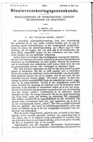 Eerste pagina van het artikel zoals het is gepubliceerd in het tijdschrift