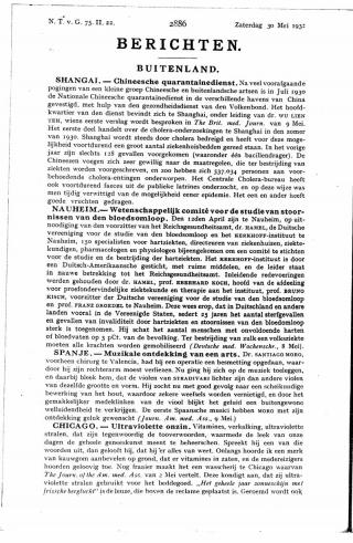 Eerste pagina van het artikel zoals het is gepubliceerd in het tijdschrift