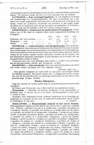 Eerste pagina van het artikel zoals het is gepubliceerd in het tijdschrift