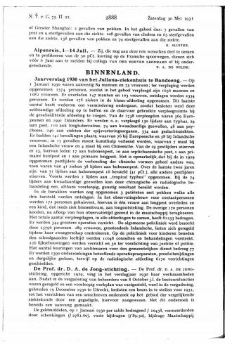 Eerste pagina van het artikel zoals het is gepubliceerd in het tijdschrift