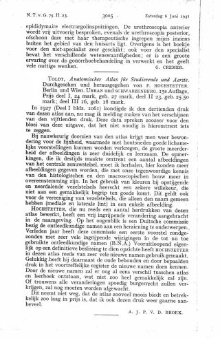 Eerste pagina van het artikel zoals het is gepubliceerd in het tijdschrift