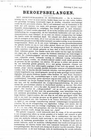 Eerste pagina van het artikel zoals het is gepubliceerd in het tijdschrift