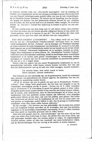 Eerste pagina van het artikel zoals het is gepubliceerd in het tijdschrift